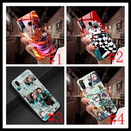 OPPO Reno 2F 2Z 10X Zoom 5 8 10 11 Pro + Plus 230411 Tempered Glass Phone case Kimetsu no Yaiba Demon Slayer Kamado Tanjirou