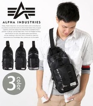 【現貨】Alpha Industries 阿爾發工業 男生 斜背包 胸包 斜肩包 單肩包 側背包 腰包 肩背包 禮物