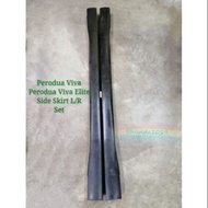 Perodua Viva/Viva Elite Side Skirt L/R 💯Original (Set)