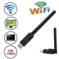 Usb Wifi Adapter 2.4ghz Wlan Wi-fi Dongle Network Card 150mbps Wireless Mini Receiver 2db Antenna For Dvb T2 Skirt Extender Booster Tv Box