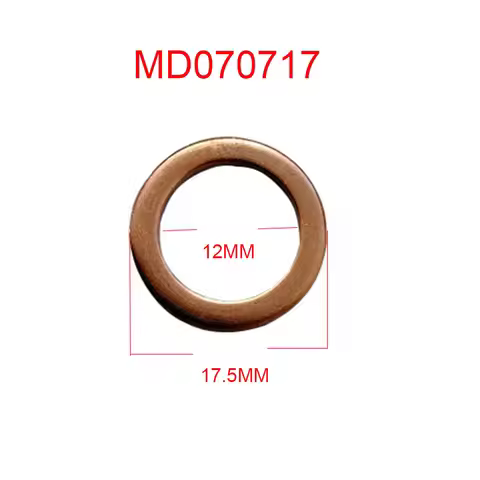 20PCS/50PCS/100PCS Diesel Car Fuel Injector Gasket For Mitsubishi Delica Pajero L200 L400 MD070717 4