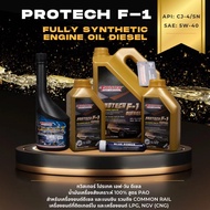น้ำมันเครื่อง TWISTER PROTECT F-1 CJ-4/SN DIESEL น้ำมันเครื่องสังเคราะห์100 สูตร PAO ดีเซล เบนซิน