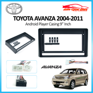 TOYOTA AVANZA 2004 2005 2006 2007 2008 2009 2010 2011 Android Player 9 Inch Casing Frame Small (FREE