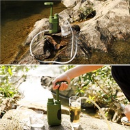 Mini Portable water Filter♛♕۩Portable Water Filter With Compass Multi-Layer Filter Straw Water Purifier For Outdoor Camp