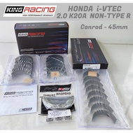 KING Race Bearing XP - Honda 2.0L K20 K20A i-VTEC (Non Type R) Civic FD2 Stream RN3 RN4 CRV RD5 Acco