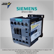 3RT2018-1BB41 SIEMENS MC-7.5KW 1N0 24VDC MURAH HIGH QUALITY