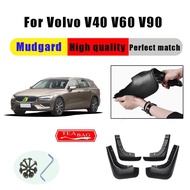 Mud Flaps For Volvo V40 V90 V60 Mudguards Fenders Splash Guards Car Accessories Auto Styline 4 PCS