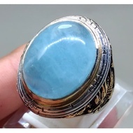 Batu Permata Blue Beryl Aquamarine Santamaria Jumbo