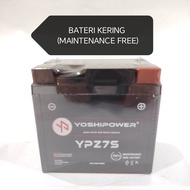 EGO GEAR BATTERY YPZ7S MAINTENANCE FREE BATERI MOTORSIKAL BATERI YPZ7S BATTERY YAMAHA EGO GEAR BATER