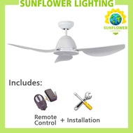 FANCO Spring Air 46inch AC motor Ceiling Fan Remote control