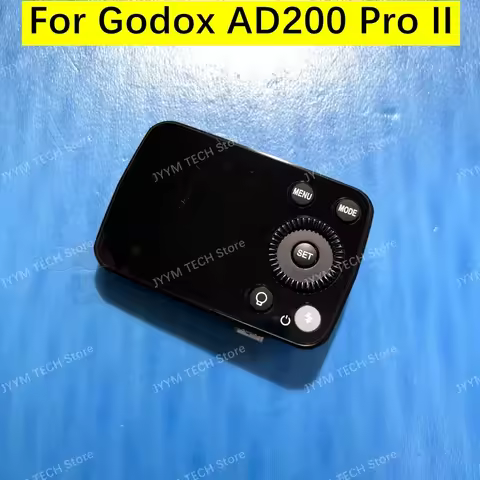 NEW For Godox AD200ProII / AD200Pro II / AD200 ProII Flash Back Control Board Plate Mainboard + LCD 