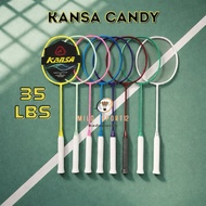 KANSA COLOR BADMINTON RACKET 35 LBS READY TO USEOriginal