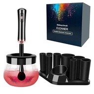 Electric Makeup Brush Cleaner Dryer Set Machine Efficient  Wash USB Cosmetic Automatic Brush Rotator