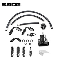 SADE AN6 Fitting 100psi Gauge Universal Adjustable FPR EFI Fuel Pressure Regulator For 7MGTE MKIII w