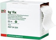 Lohmann &amp; Rauscher tg Fix Net Tubular Bandage, Elastic Net Wound Dressing, Bandage Retainer for Large Trunks, Hips &amp; Armpits, Size E (140cm Wide x 25m Long When Stretched)