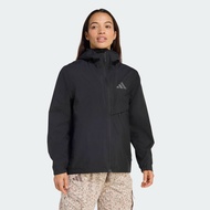 adidas Hiking Terrex Multi 2 Layer CLIMAPROOF Rain Jacket Women Black JV6533