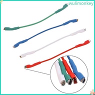 WU 4Pcs 50mm 5N Pure Sliver Leads Header Wire Cable Universal For 1 2-1 3mm Pins