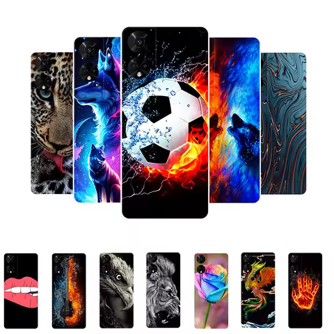 For TCL 50 5G T613k Case Football Soft Silicone Back Case For TCL 50 SE /50 XL / 50 XE Phone Cover f