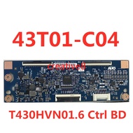 43T01-C04 1Pc Tcon Board T430hvn01.6 Ctrl Bd 43T01-C04 Tv T-Con Logic Board For Ua43j5088acxxz,guara