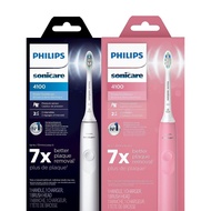 [PROMO sg stock] Philips Sonicare 4100 Power Toothbrush, Rechargeable Electric Toothbrush with Press