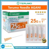 Terumo Needle AGANI 25G x 1'' (25mm) - PER 10 PCS / Syringe / Medical Needle / Nedle