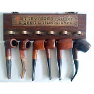Vintage Antik unik 1 Set ( 6 biji ) pipa rokok/cangklong era 50's