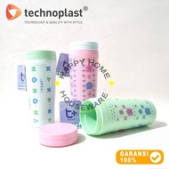 TECHNOPLAST T+ Cherry Thermo Tumbler 530ml Drinking Water Bottle Glass Tumbler Bpa Free 530ml