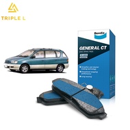 BENDIX FRONT BRAKE PADS TOYOTA IPSUM 1995-2001 VORTZ 1.8 GENERAL CT (DB1487GCT)