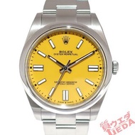 Rolex Oyster Perpetual 41 Yellow 手錶