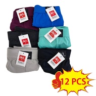 12/6 Pcs Cotton Brief Plain brief Men’s Underwear Cotton good quality panlalaki Men's briefs JKL