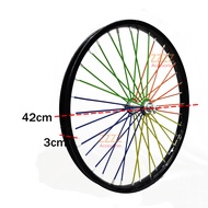 RIM COLORFUL BICYCLE RIM 16inch / 20inch spare part (READY STOCK)