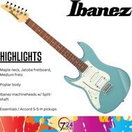 Ibanez Guitar Ibanez AZES40L-PRB AZES Standard Series Electric Guitar Purist Blue Left Handed 724ROCKS