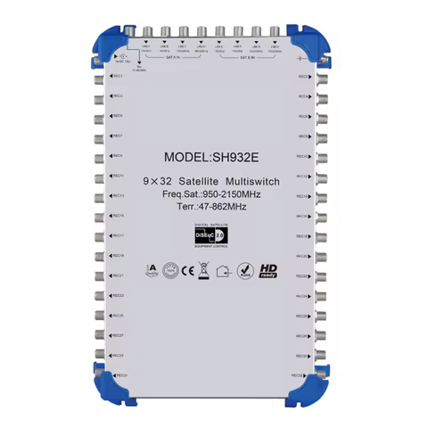 9x32 Multiswitch Satellite Antenna Multi-Switch Commercial Grade Digital Satellite TV Multiswitch