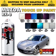 MAZDA RX-8 🚗 DIY Touch Up Paint Aikka Spray 370ml 0.5L 1L Cat Spray, Kereta Mazda 补漆,Aerosol Spray