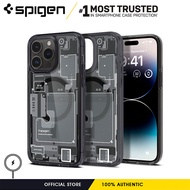 Spigen Ultra Hybrid (MagFit) ออกแบบมาสำหรับ iPhone 14 Pro Max/ iPhone 13 Pro/ iPhone 12 Pro Max/ iPhone 14 Plus เคส (2022) -ศูนย์หนึ่งเคสโทรศัพท์ฝาครอบป้องกัน | ของแท้