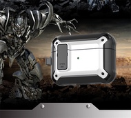 [Cover Only]LENUO for Apple AirPods Pro 3 Gen3 2025 Case Shockproof Full Coverage Lockable Casing wi