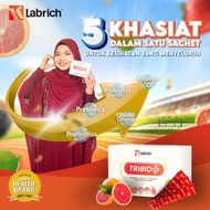 LABRICH PROBIOTIC [ TRIBIO GABUNGAN PRO PRE + POST WITH BLOOD ORANGE HIGH VITAMIN C ] MIX BERRIES FL