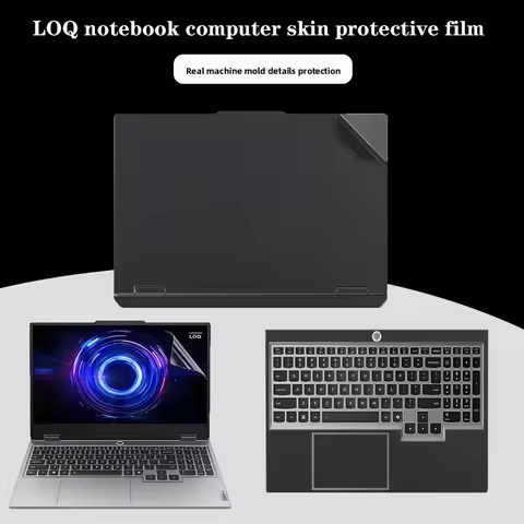 For 15.6inch Lenovo LOQ 15IRX10 15AHP9 15IRH8 Laptop skin Easy-to-cut sticker screen protective film