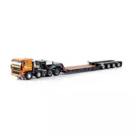 WSI 1: 50 DAF 3600 8X4 Low Board Trailer Model HOLTROP V.D. VLIST 01-4126