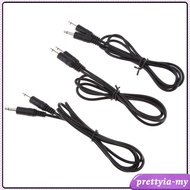[PrettyiaMY] 3Pcs.5mm 1/8" AUXILIARY Cable