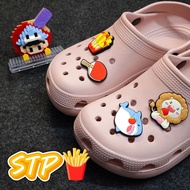 Ami Store - Sun Yingsha Wang Chuqin Flower Shoe Buckles with French Fry Design
