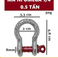 Omega shaped shackle [0.5 Ton]