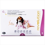 REVOLUTION MAUVE 5LBS - REVO MAUVE 5 LBS - ANTI-FLEA ANIMAL