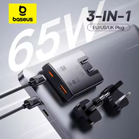 [Limited Stock Clearance]Baseus 65W Desktop Charger Fast Charger Charging Station For iPhone 17 16 1
