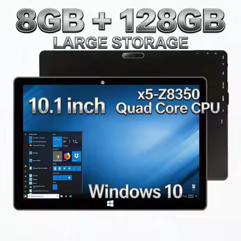 8GB RAM 128GB ROM 10 INCH Windows 10 Tablet PC x5-Z8350 Quad Core CPU WIFI Bluetooth 4.0 1920 x 1200