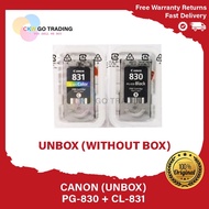 Brand new CANON PG30 / CL831 (WITHOUT BOX SALES) PG-830 CL-831 PG 830 CL 831