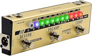 Valeton Dapper Acoustic Mini Electroacoustic Guitar DI Analog Preamp Multi-Effects Pedal