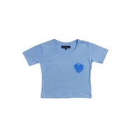 CROP TOP WANITA - V FMLS HUG SKY BLUE