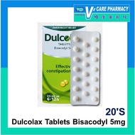Dulcolax Tablet 20's (Exp: 11/2027)