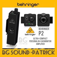 Behringer P2 Ultra-Compact Personal In-Ear Monitor Amplifier